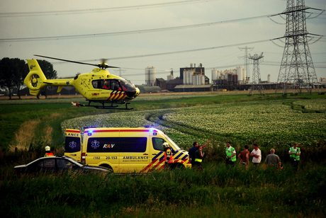 Traumaheli bij beknellig