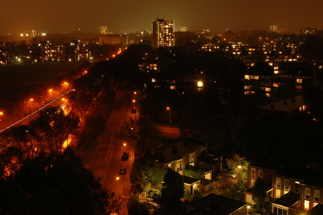 Herfstige avond in Wageningen