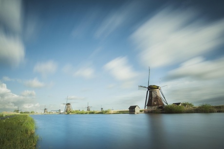 Kinderdijk long exposure