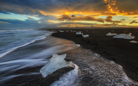 One night at the beach - IJsland