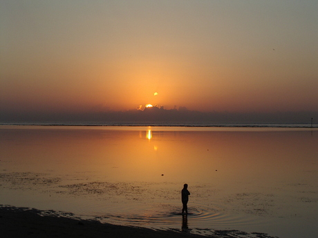 Zon's opkomst in Sanur