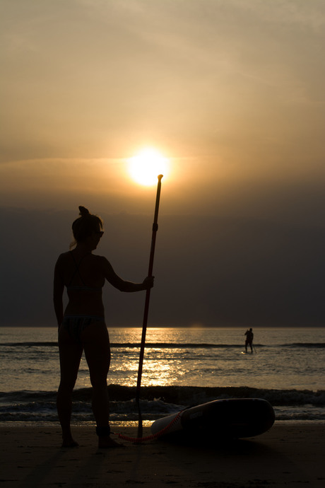 subgirl on the beach