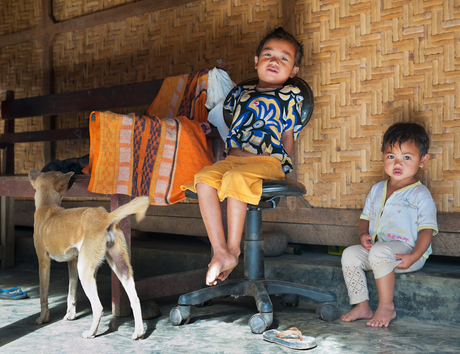 kinderen van Lombok