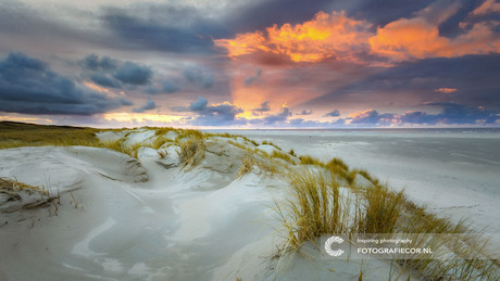 Zonsondergang op Texel