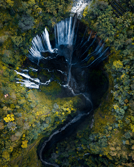 Duizend watervallen in de jungle
