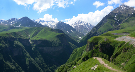 Hoge Kaukasus in Georgië