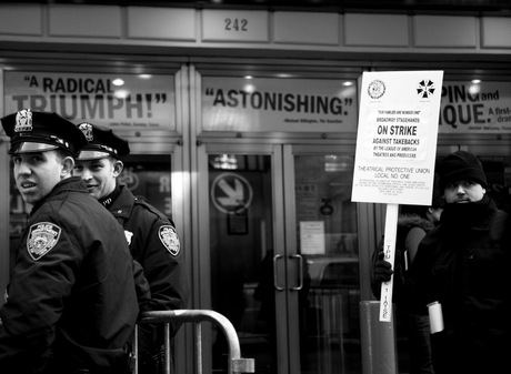 Stagehand strike New York