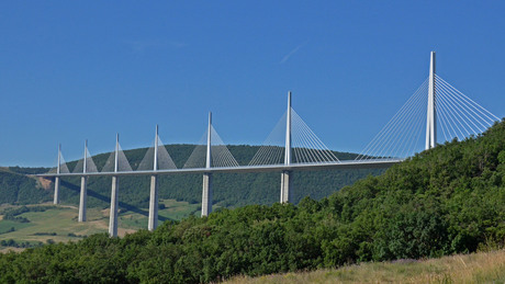 Viaduct van Millau in Frankrijk