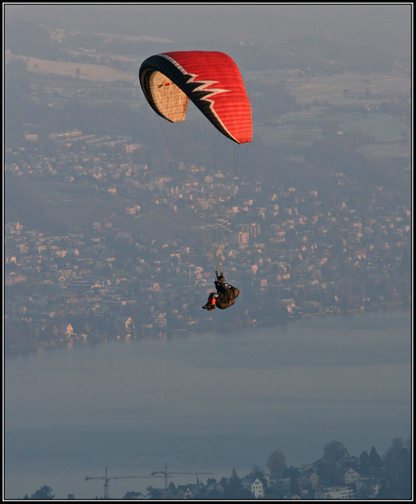 Parachutist @ Zurich