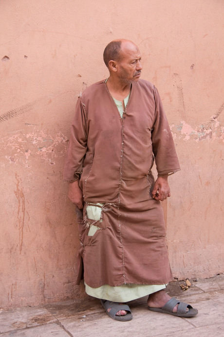 bedelaar in marrakech