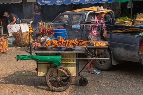 Bangkok Straatverkoper