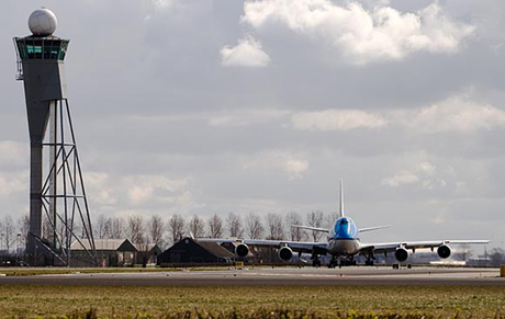 Vliegtuigen spotten bij schiphol