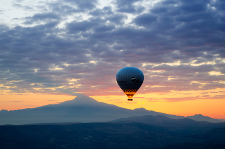Cappadocië vanuit een luchtballon