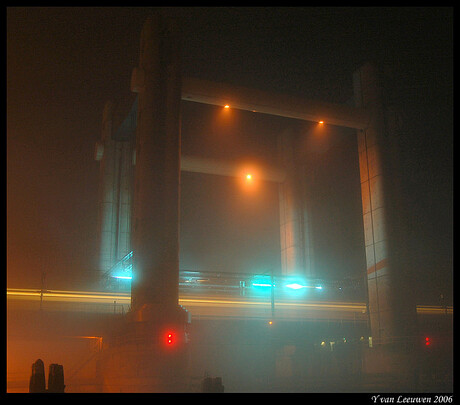 Nighttrain In Fog