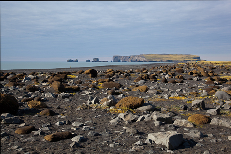 Strand van Reynisfjara, zuid IJsland