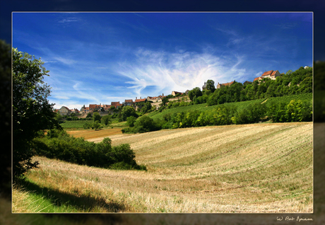 Hill town Bourgogne