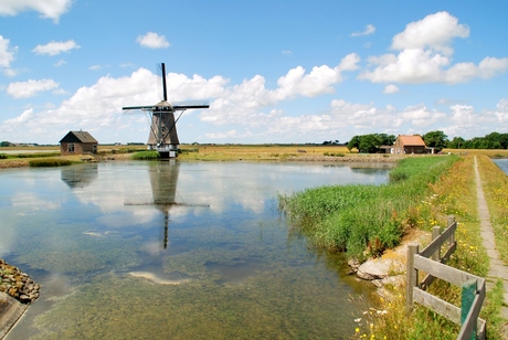 Molen bij Oosterend