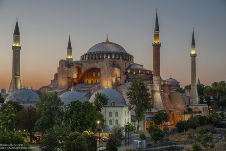 Aya Sofia bij zonsondergang 21 July 2016-2059