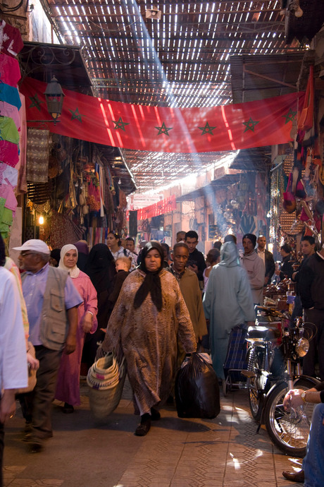 souk in marrakech