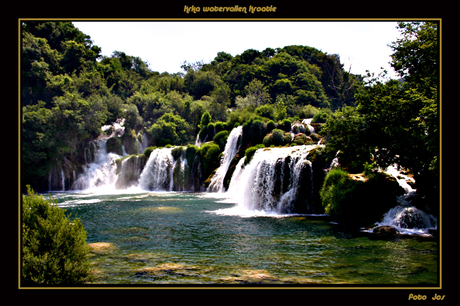 Krka Watervallen Kroatie