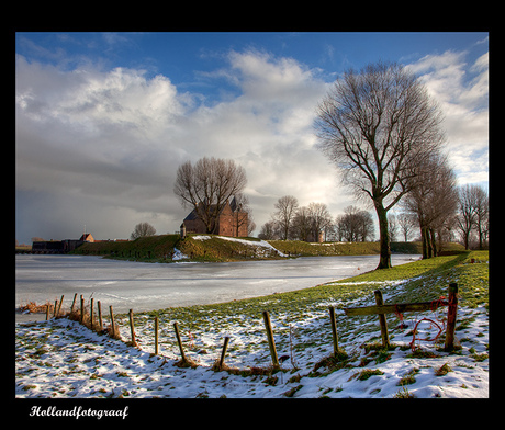 loevestein in de winter