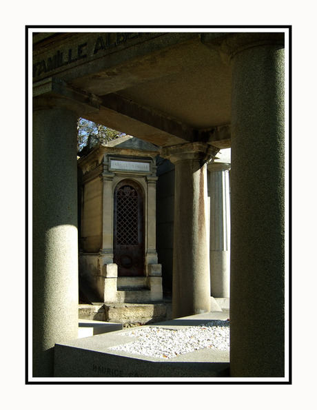 Doorkijkje Père Lachaise