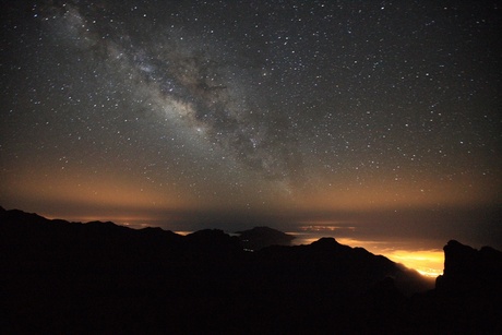 LA PALMA SKY AT NIGHT