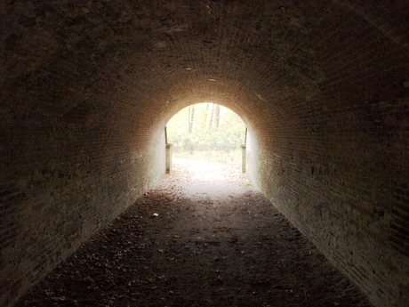 licht aan het einde van de tunnel