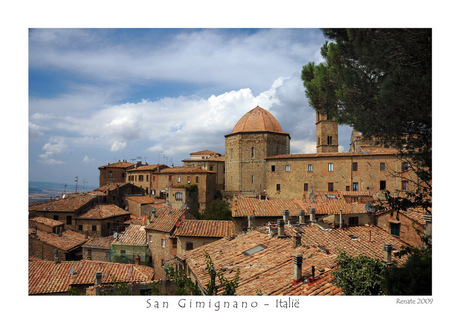 San Gimignano-Toscane