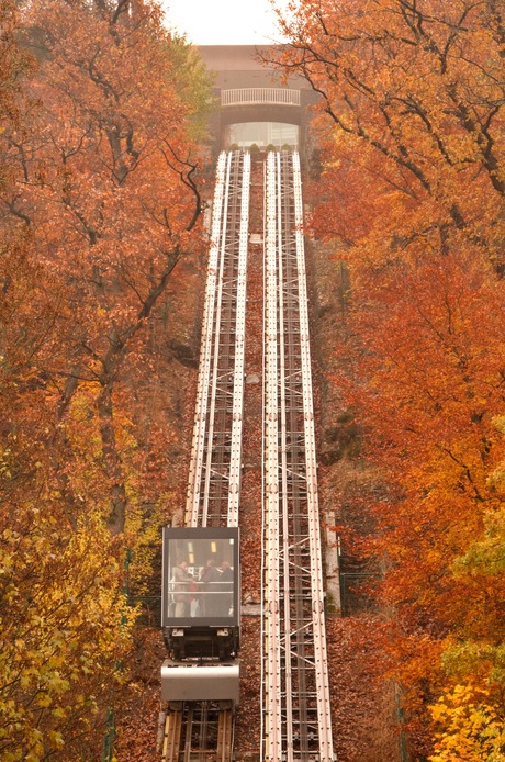 Spa in de herfst