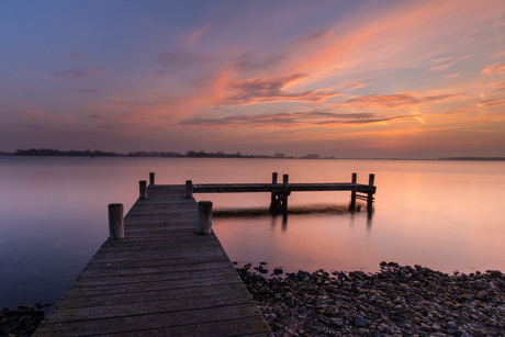 Zonsopkomst Veerse Meer