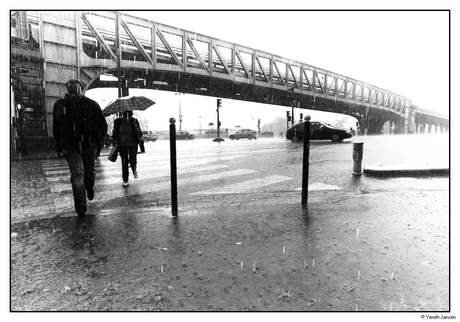 Paris in the rain