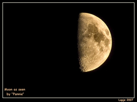 Moon as seen by 'Pannie'