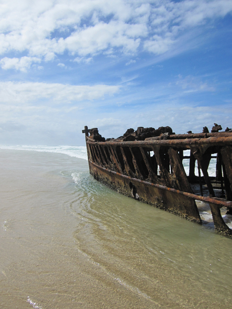 Maheno scheepswrak, Fraser Island