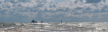 Wolken en water