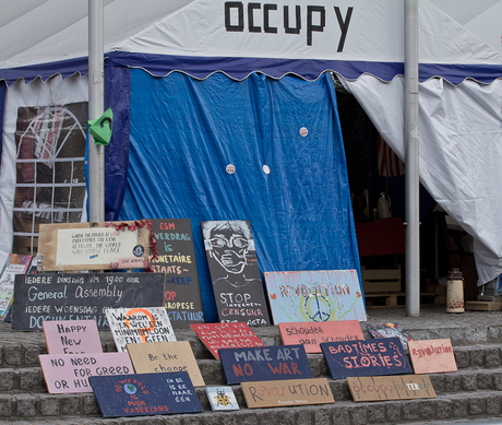 Einde Occupy Rotterdam