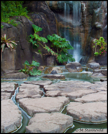 waterfall in the park 2