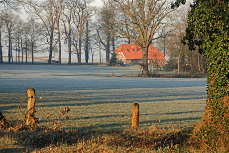 Winterlandschap Twente