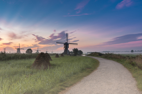 Zonsopkomst Kinderdijk