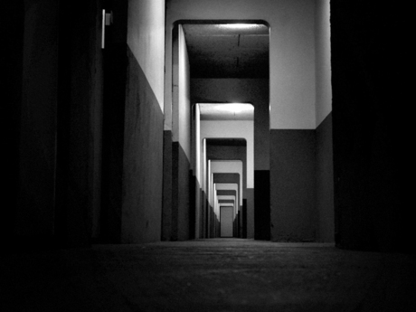 Down the hallway