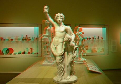 Roman Bacchus-statue RMO Leiden 3D