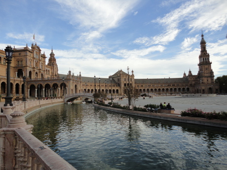 plaza espagna, sevilla