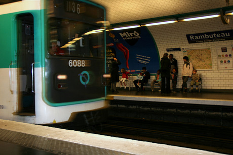 Metrostation Rambuteau