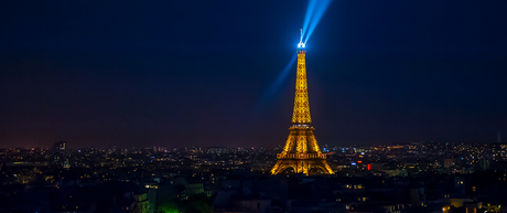 Nachtelijk Parijs