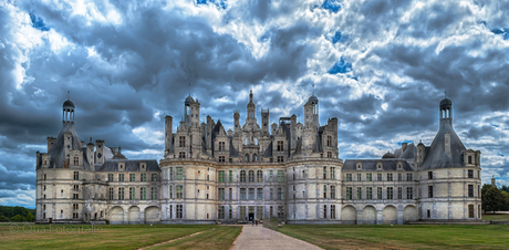 Kasteel Chambord in HDR