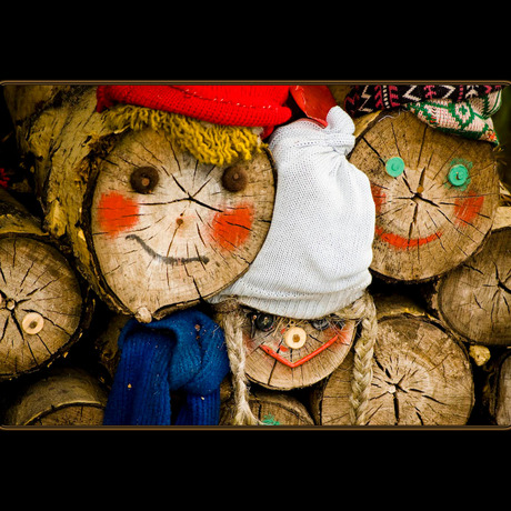 Wooden Faces 3