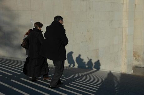 De schaduw achterna...