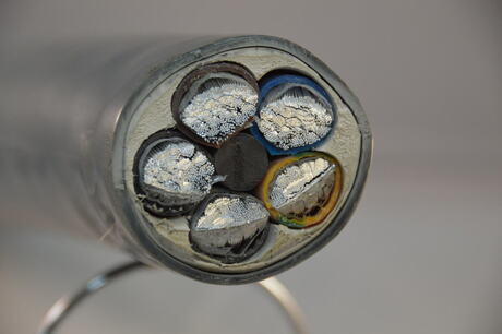 Doorsnede Alu neopreenkabel