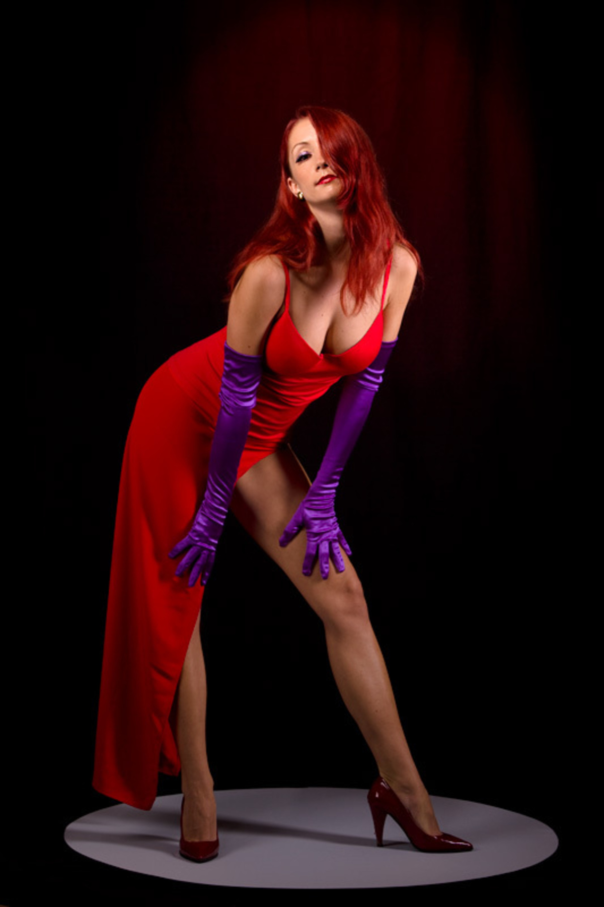 Vesna als Jessica Rabbit - foto van platel - Portret - Zoom.nl