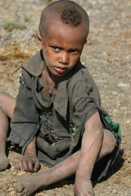 Kind in Ethiopië